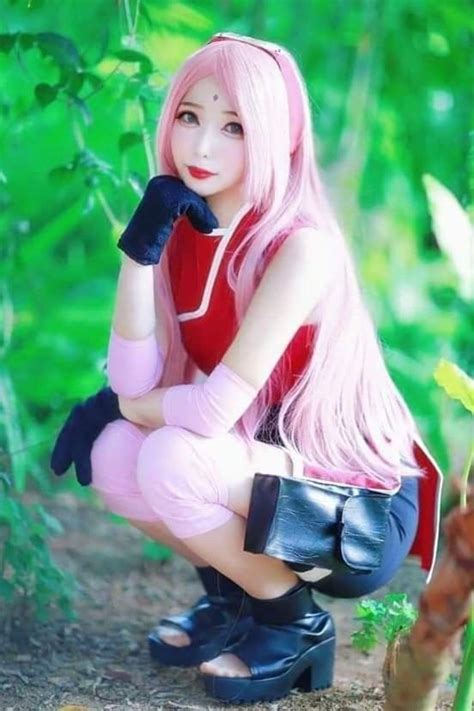 cospley de sakura|Naruto: 9 Best Sakura Haruno Cosplays That Are Too Good.